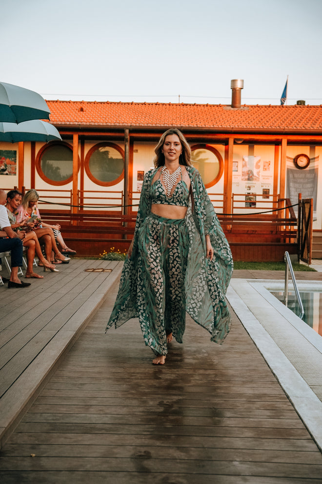 AXUM SET CAFTANO PANTALONE