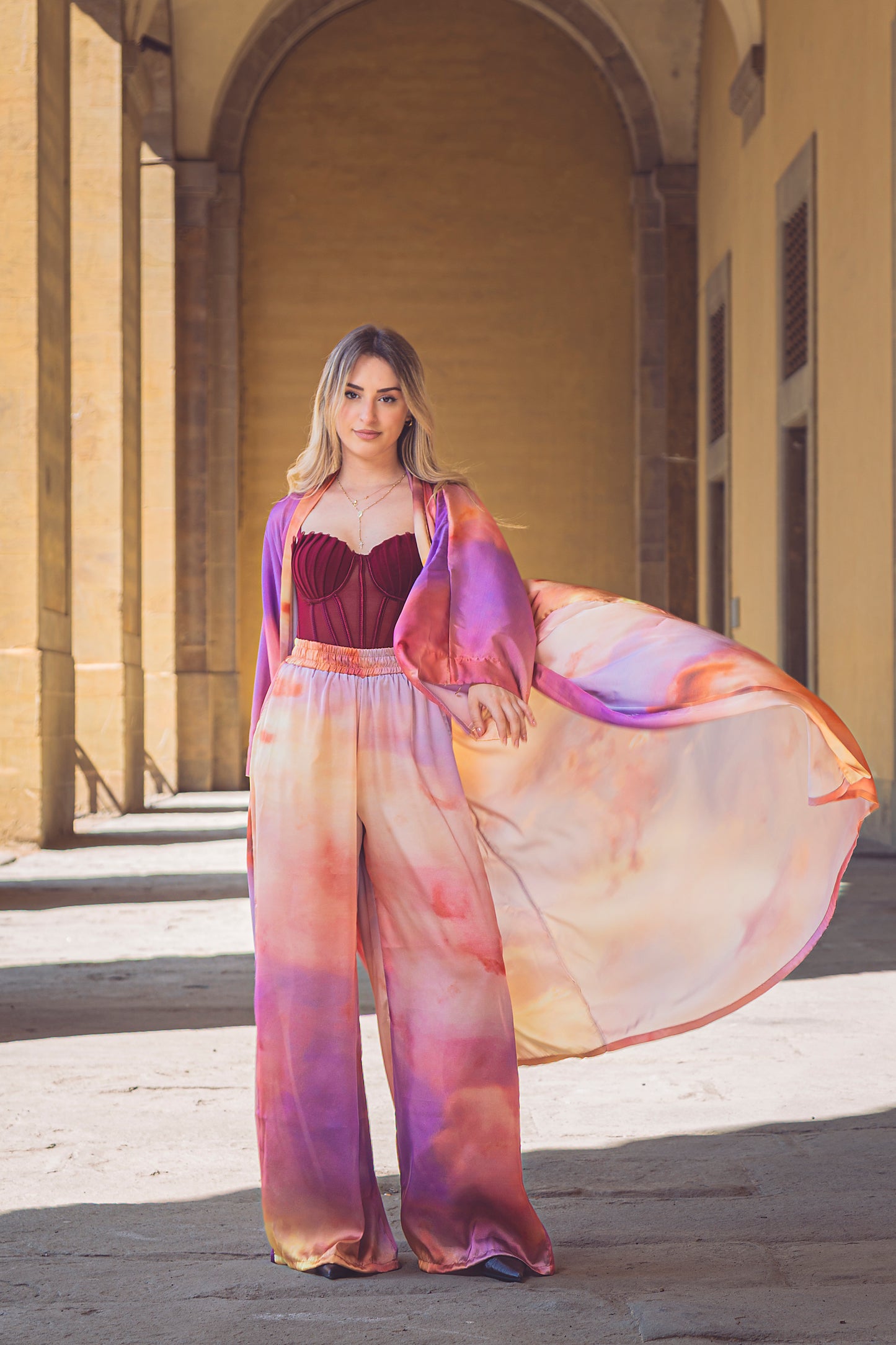 VENUS SET KIMONO E PANTALONE