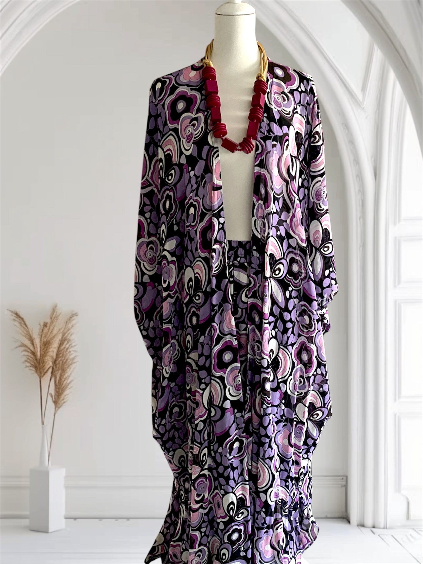 EMY SET CAFTANO E PANTALONE