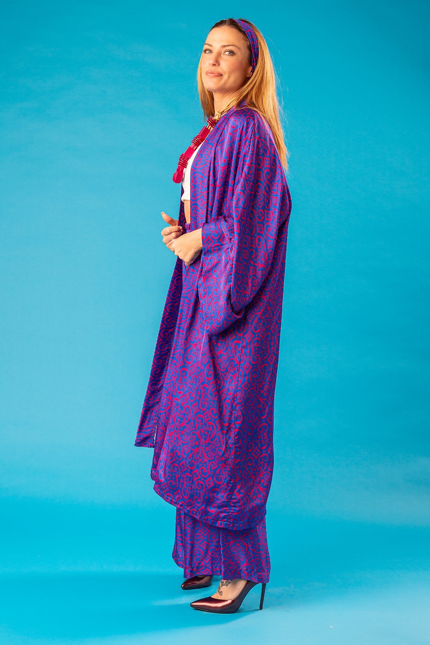 ELENI SET KIMONO E PANTALONE