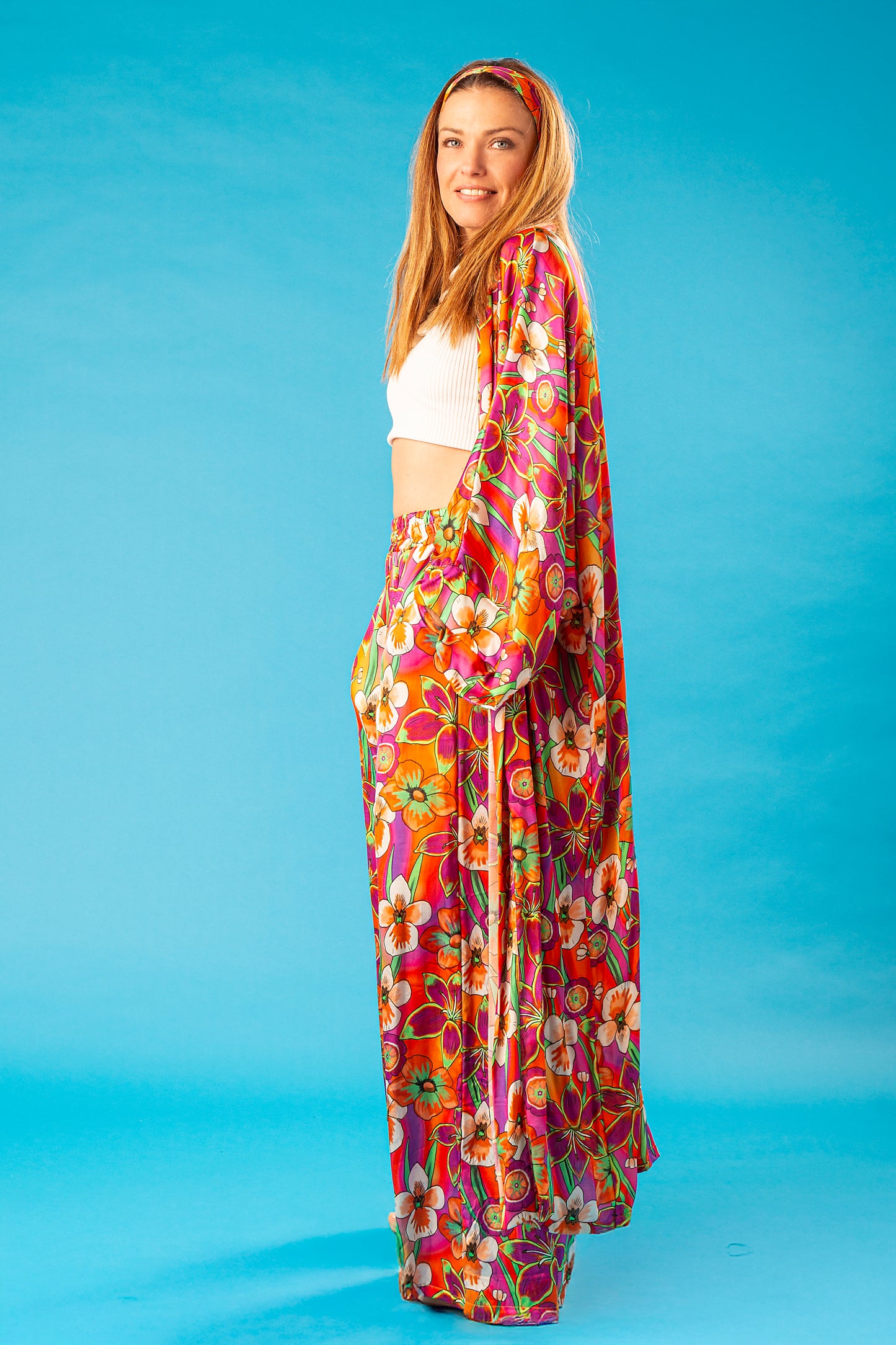 HANNY SET KIMONO PANTALONE