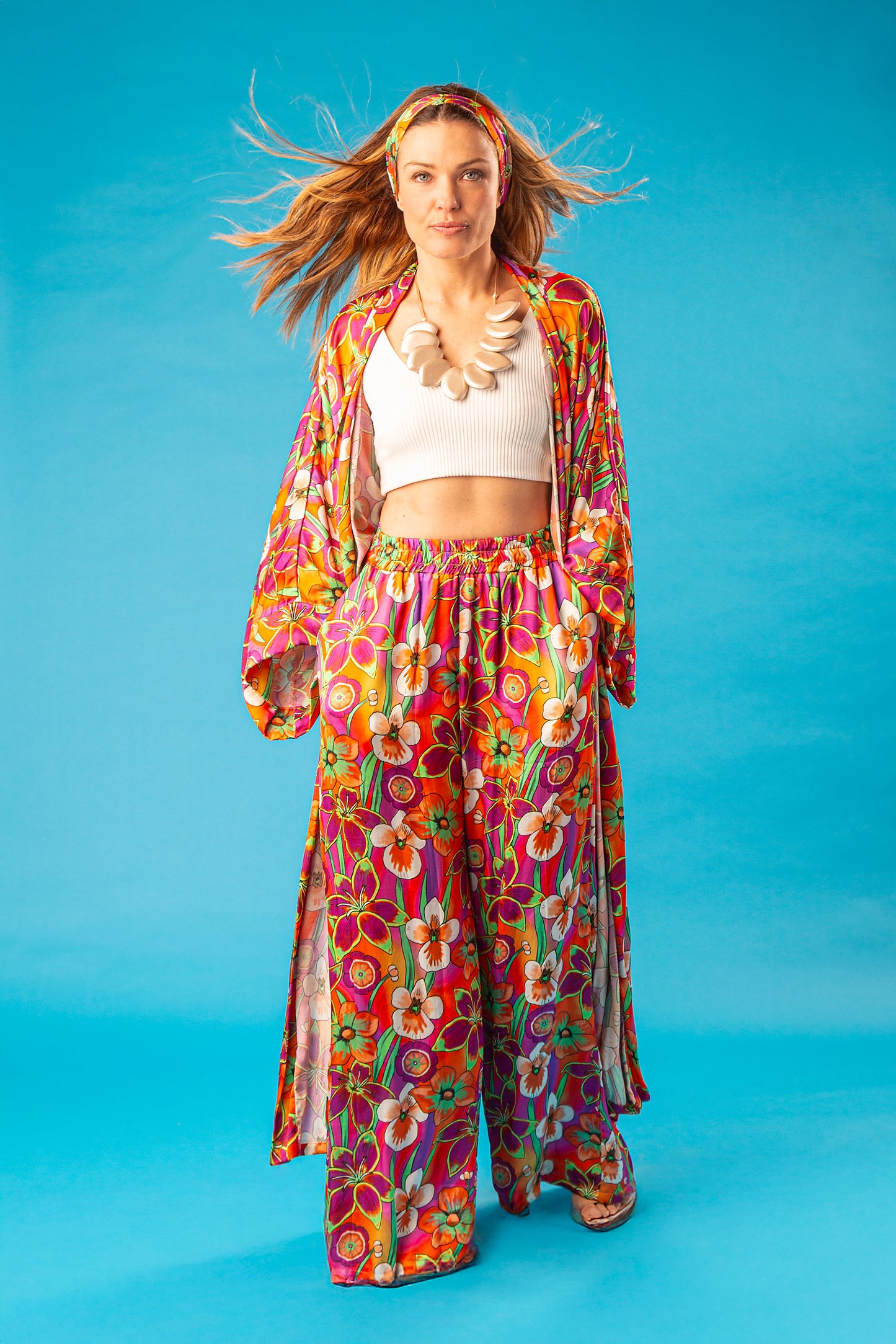 HANNY SET KIMONO PANTALONE