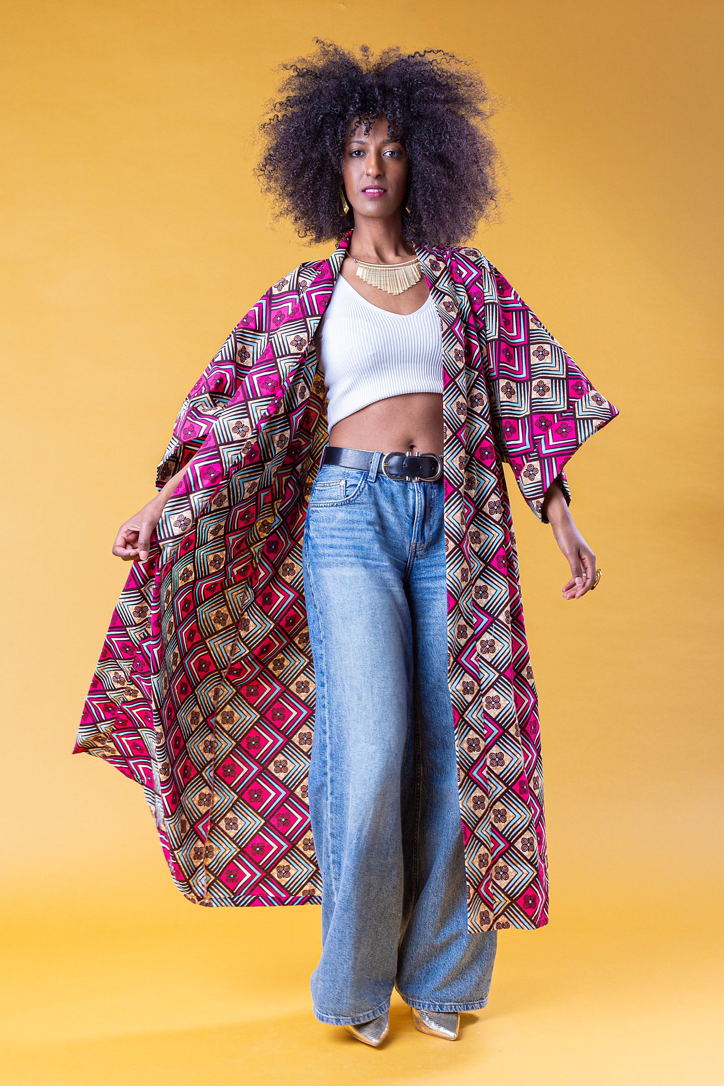 ZURI KIMONO WAX AFRICANO