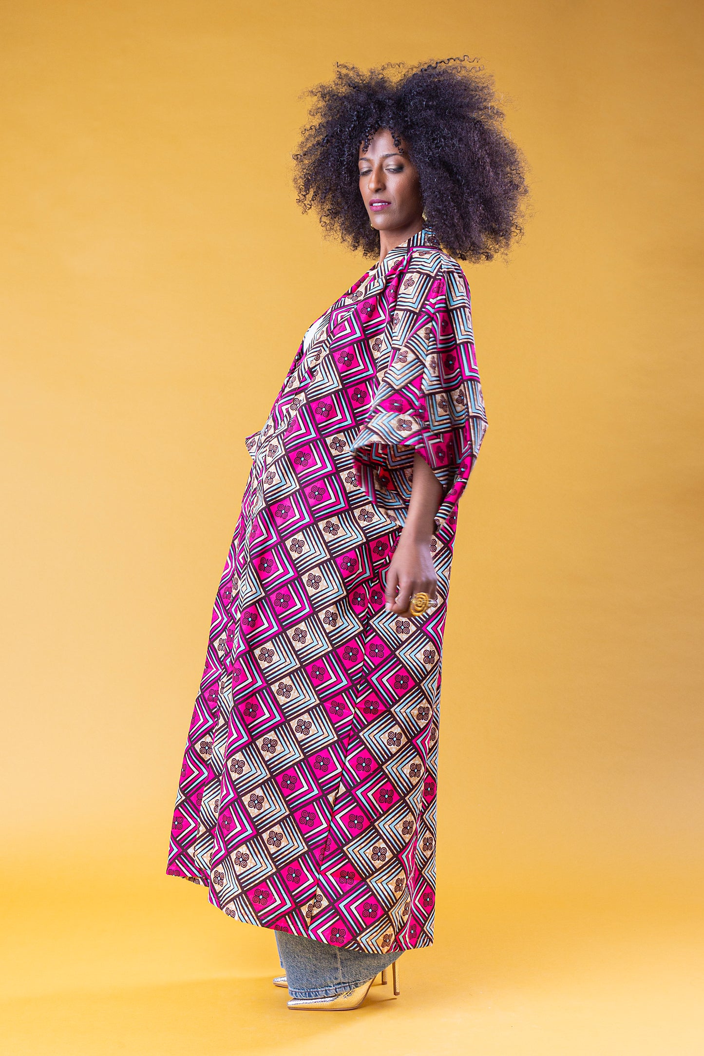 ZURI KIMONO WAX AFRICANO