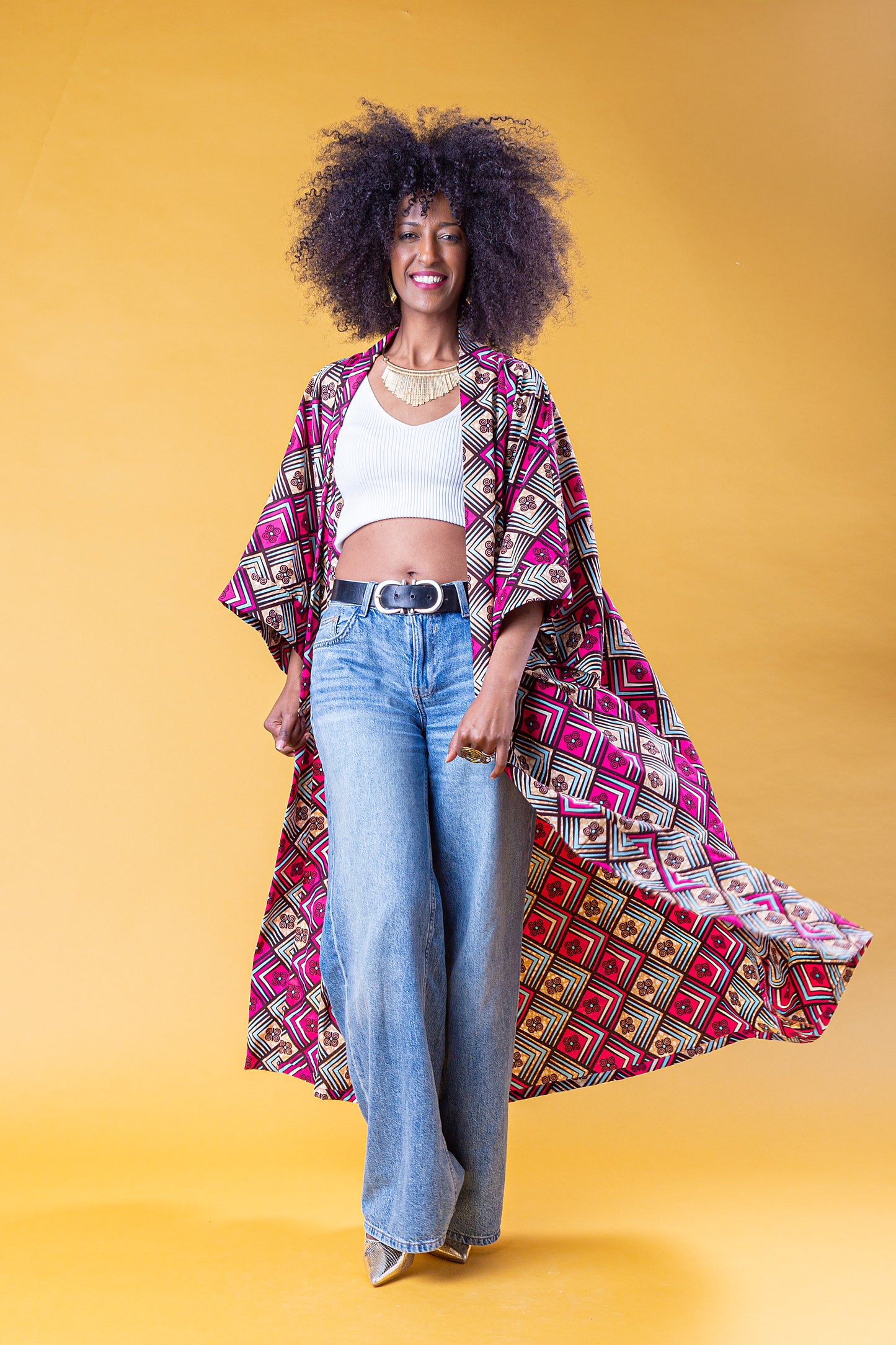ZURI KIMONO WAX AFRICANO