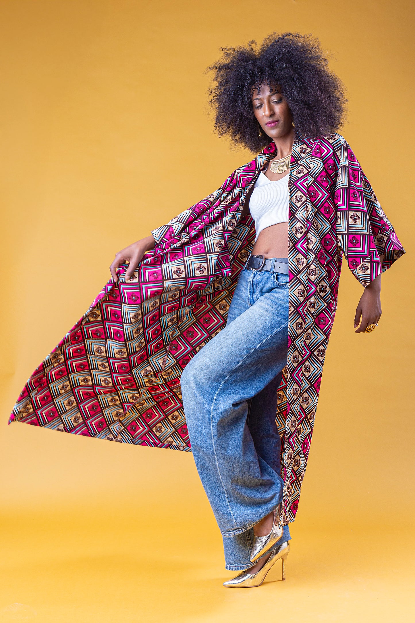 ZURI KIMONO WAX AFRICANO