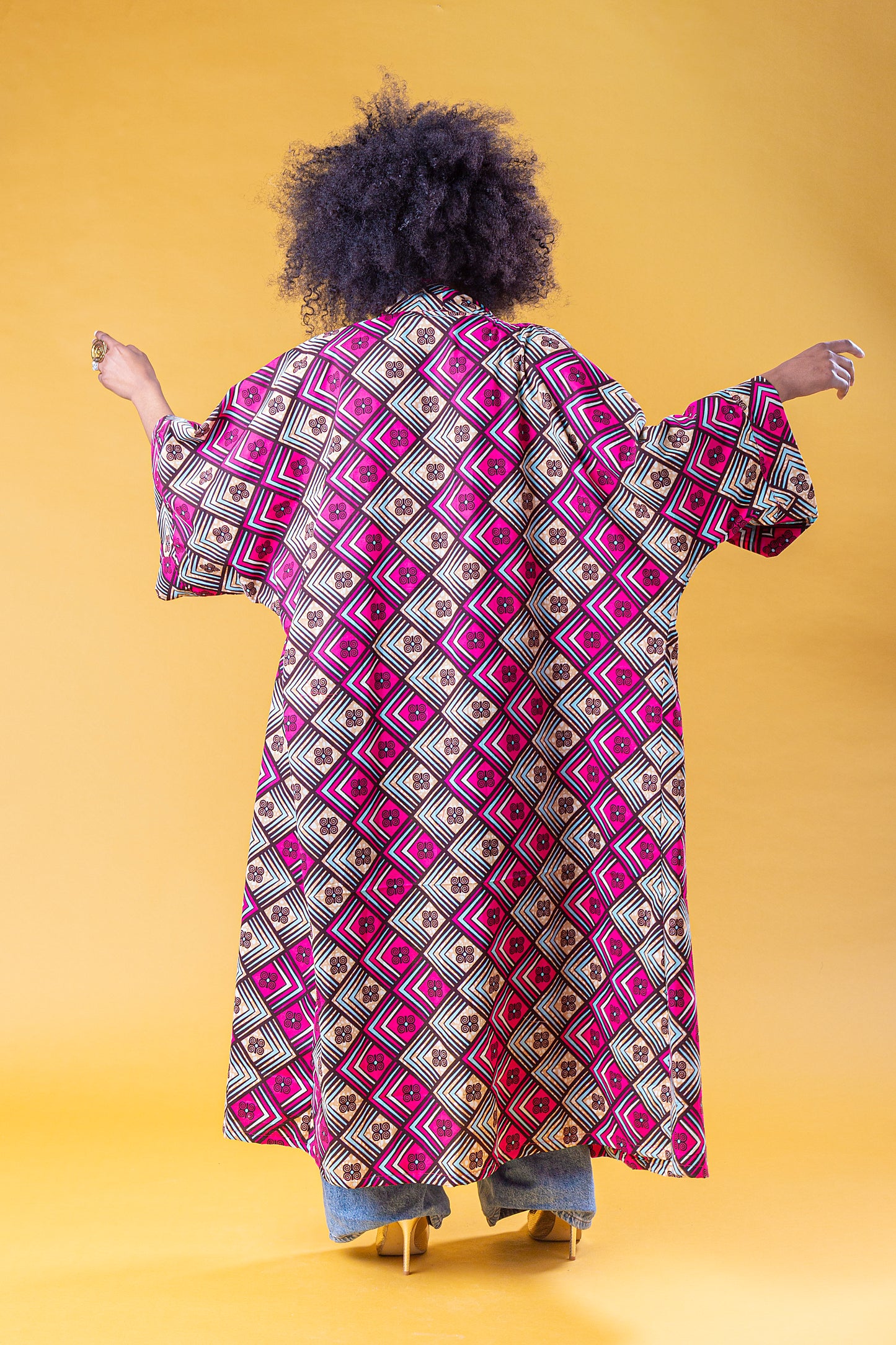 ZURI KIMONO WAX AFRICANO