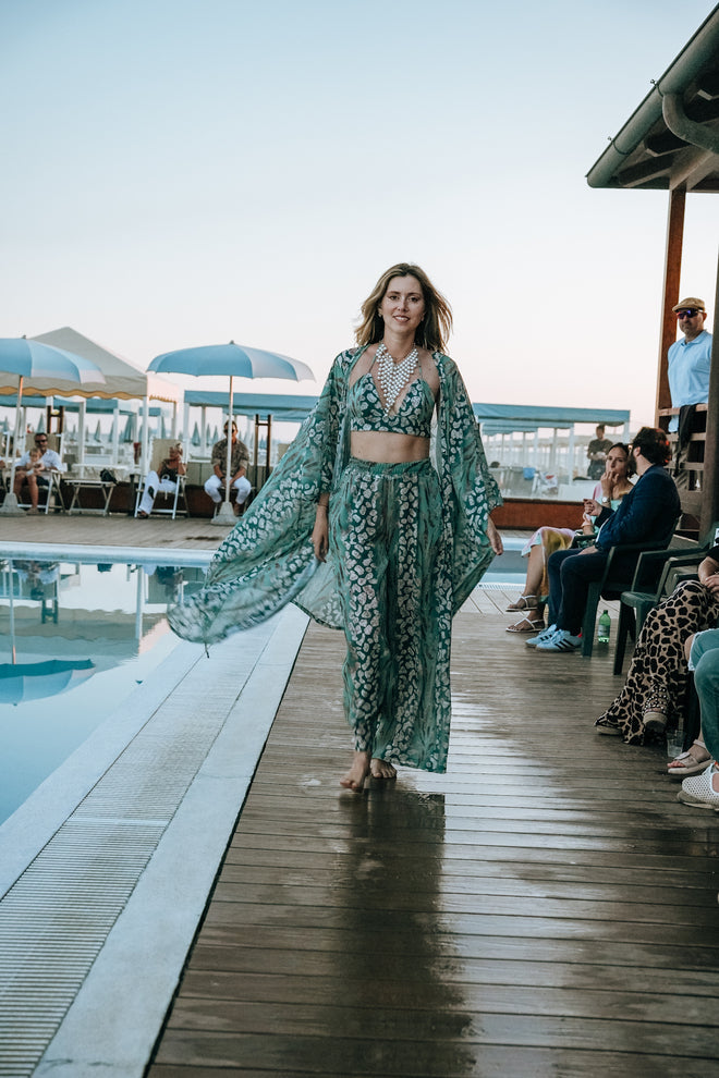 AXUM SET CAFTANO PANTALONE