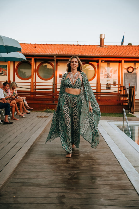 AXUM SET CAFTANO PANTALONE