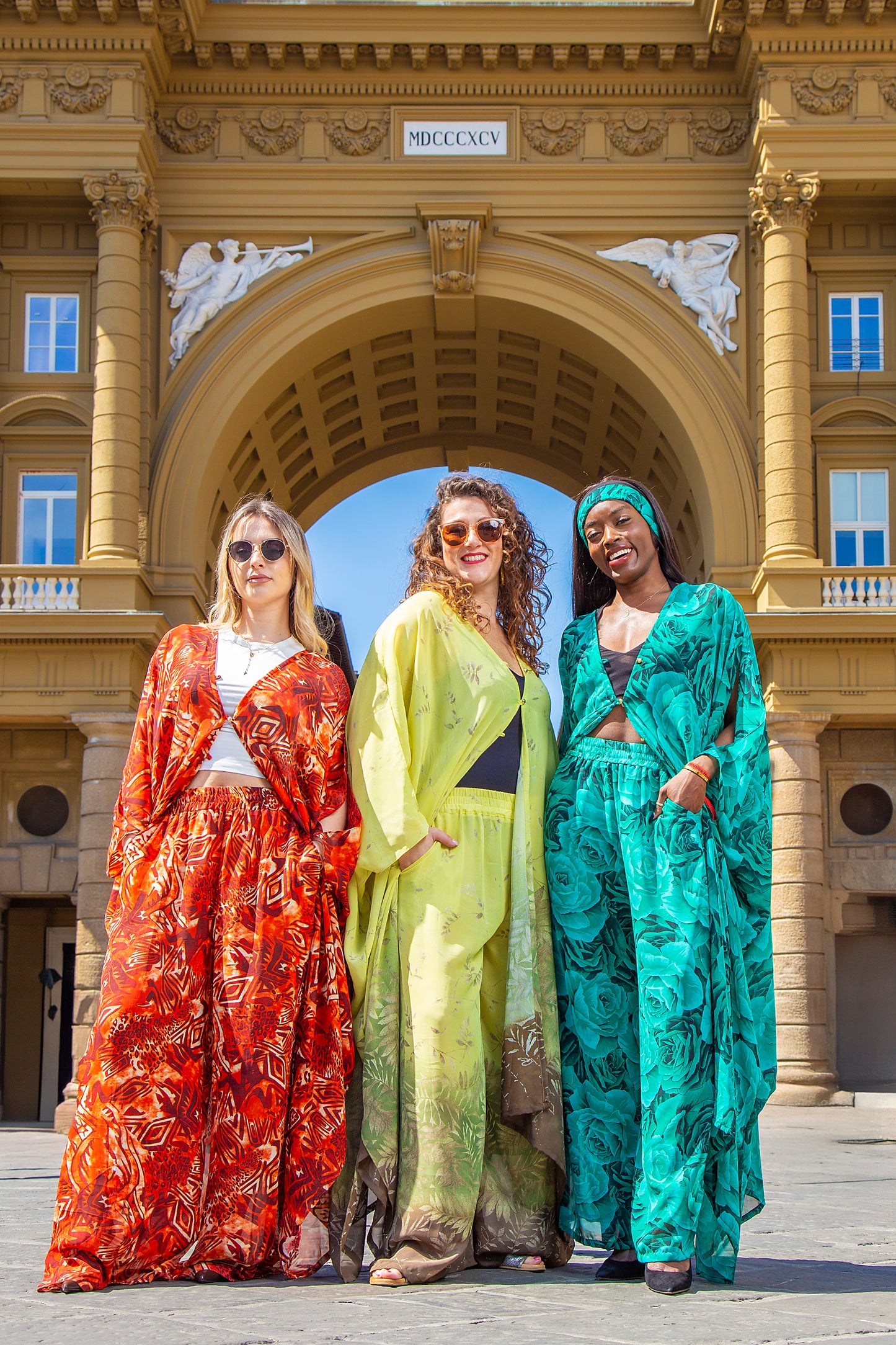 TIGI SET CAFTANO E PANTALONE