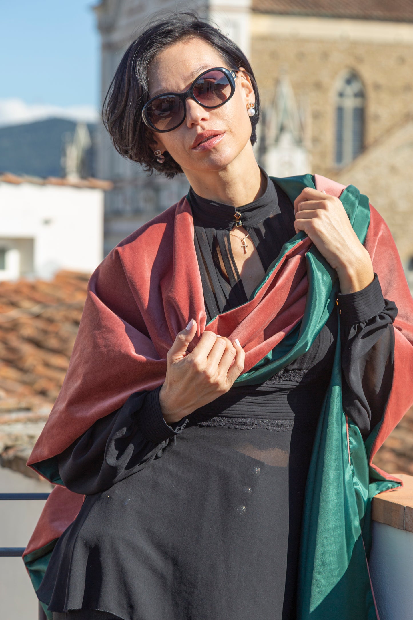 DESTA - Velvet Poncho