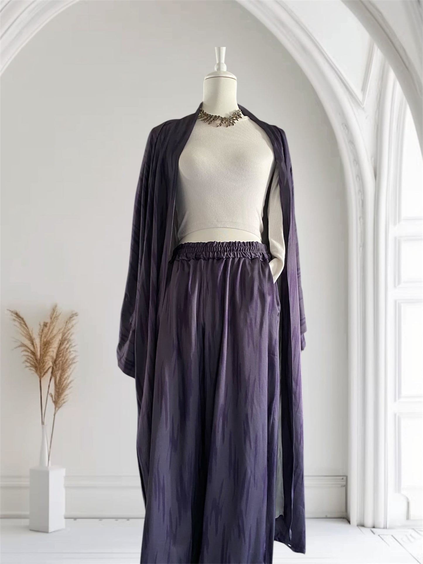 INDIGO SET KIMONO E PANTALONE