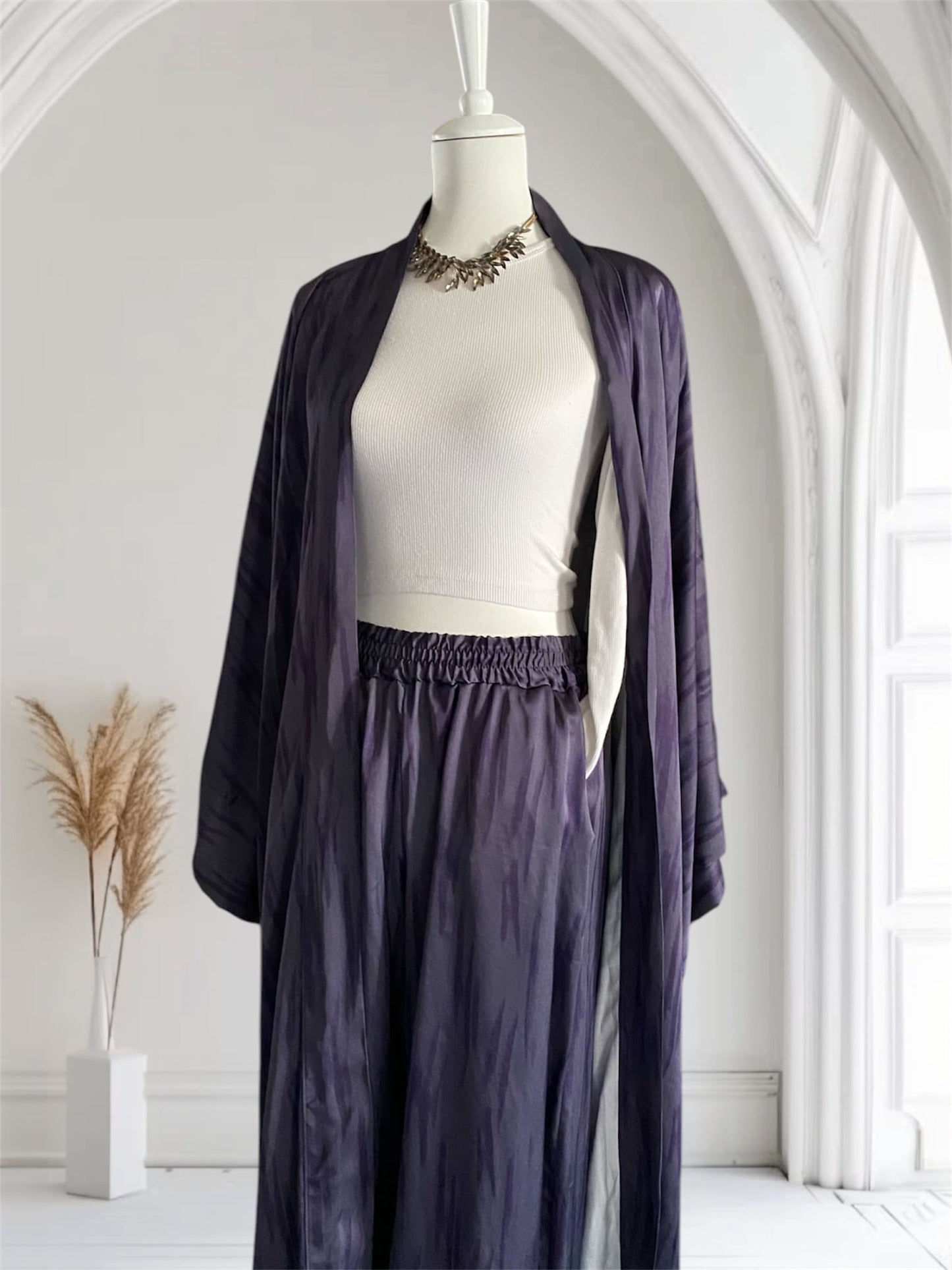 INDIGO SET KIMONO E PANTALONE