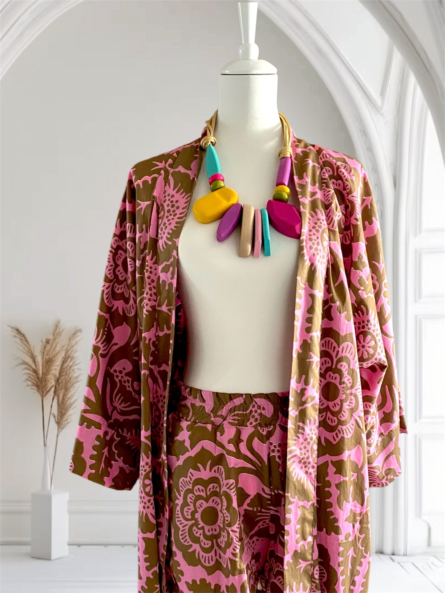 MENEN SET DI KIMONO E PANTALONCINO