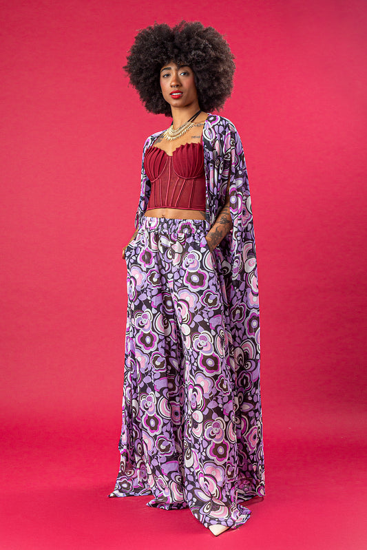 EMY SET CAFTANO E PANTALONE
