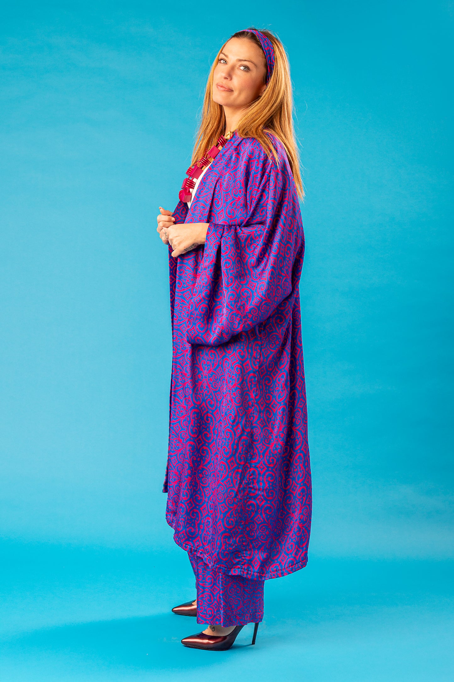 ELENI SET KIMONO E PANTALONE