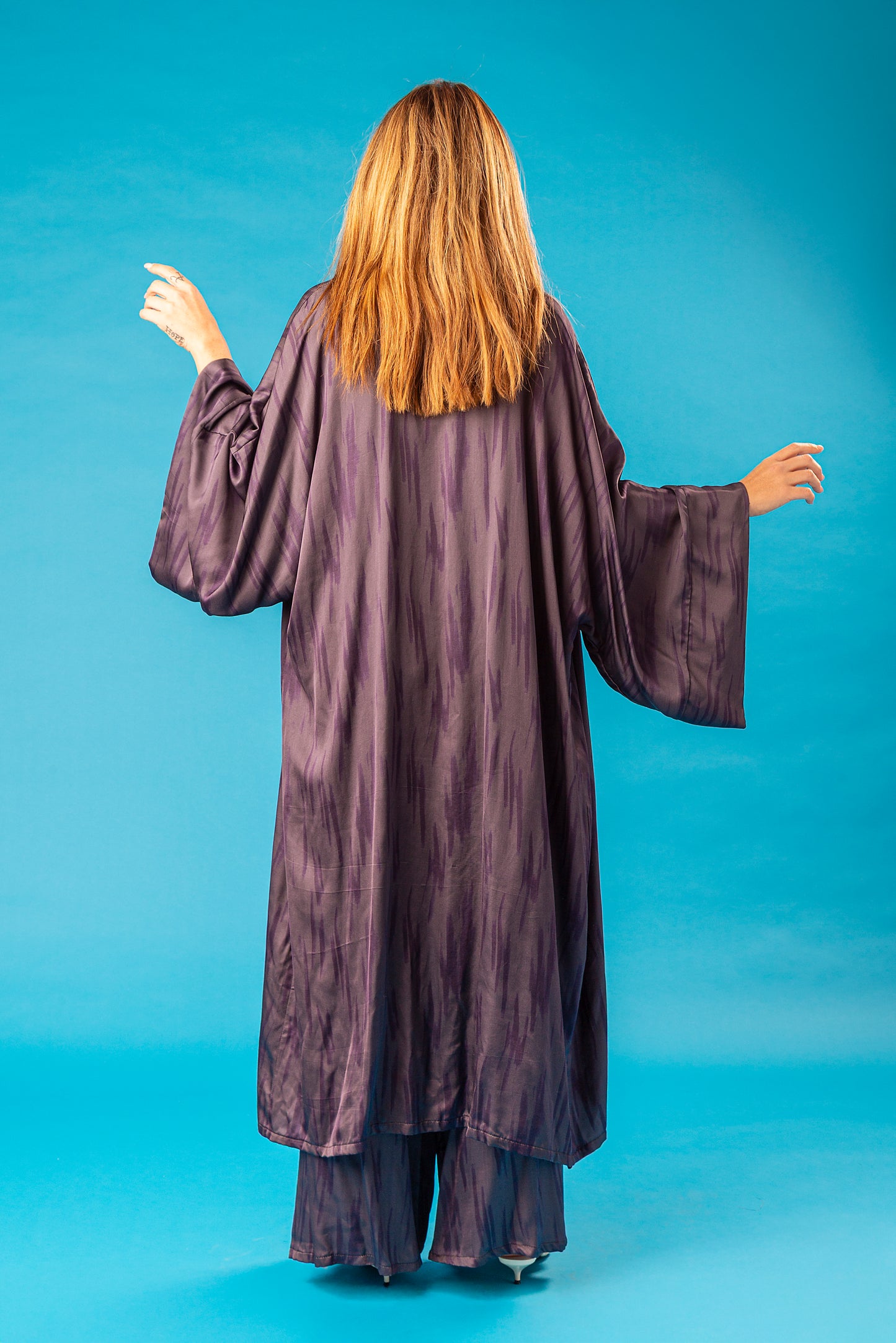 INDIGO SET KIMONO E PANTALONE