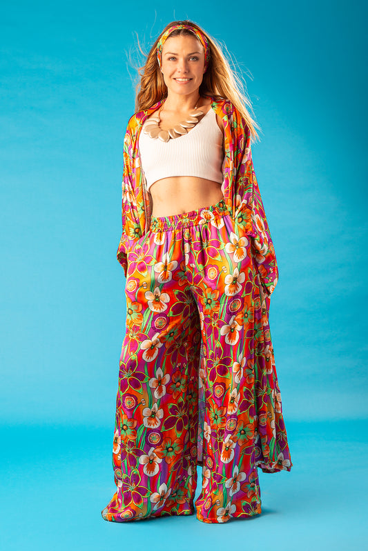 HANNY  SET KIMONO PANTALONE