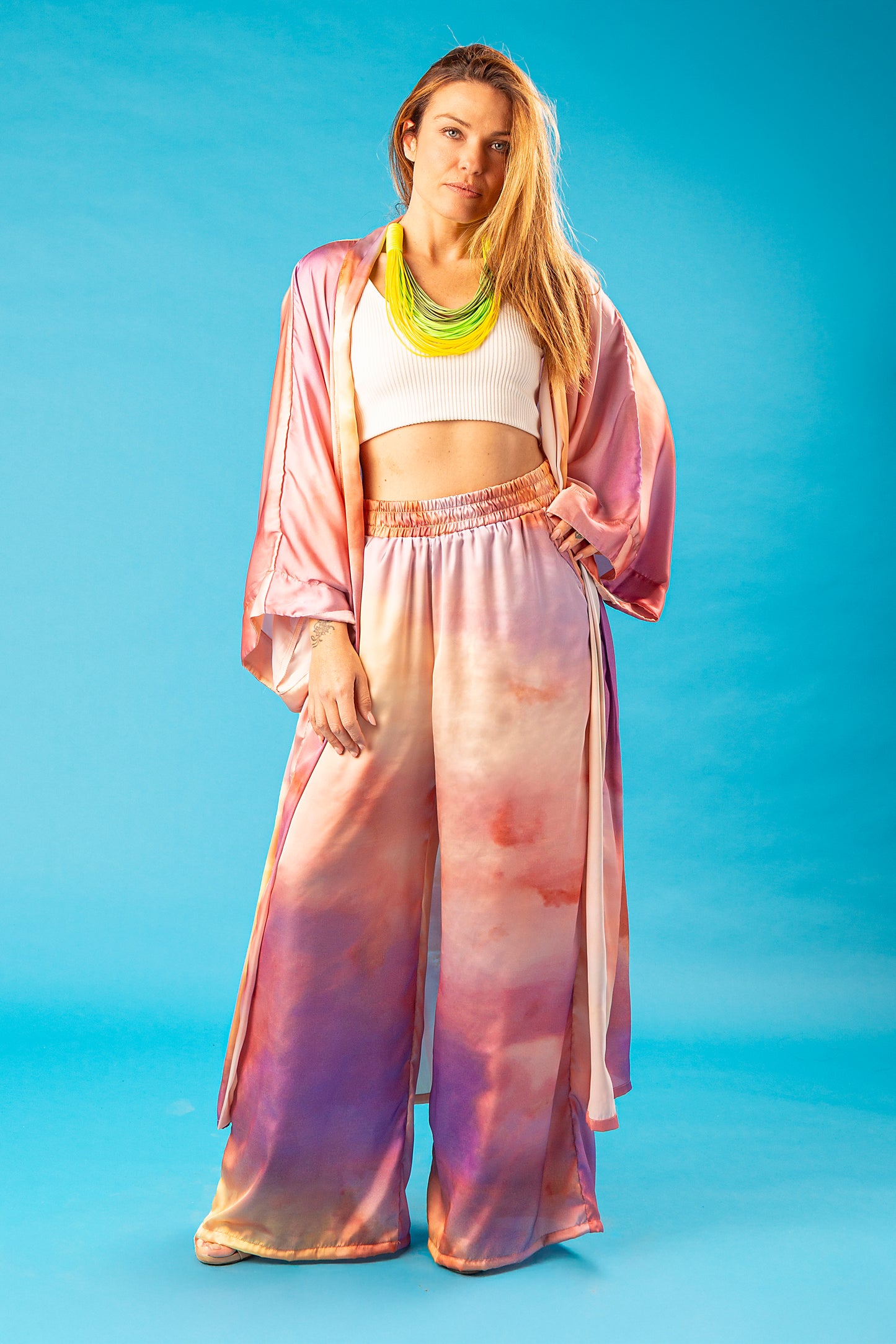 VENUS SET KIMONO E PANTALONE