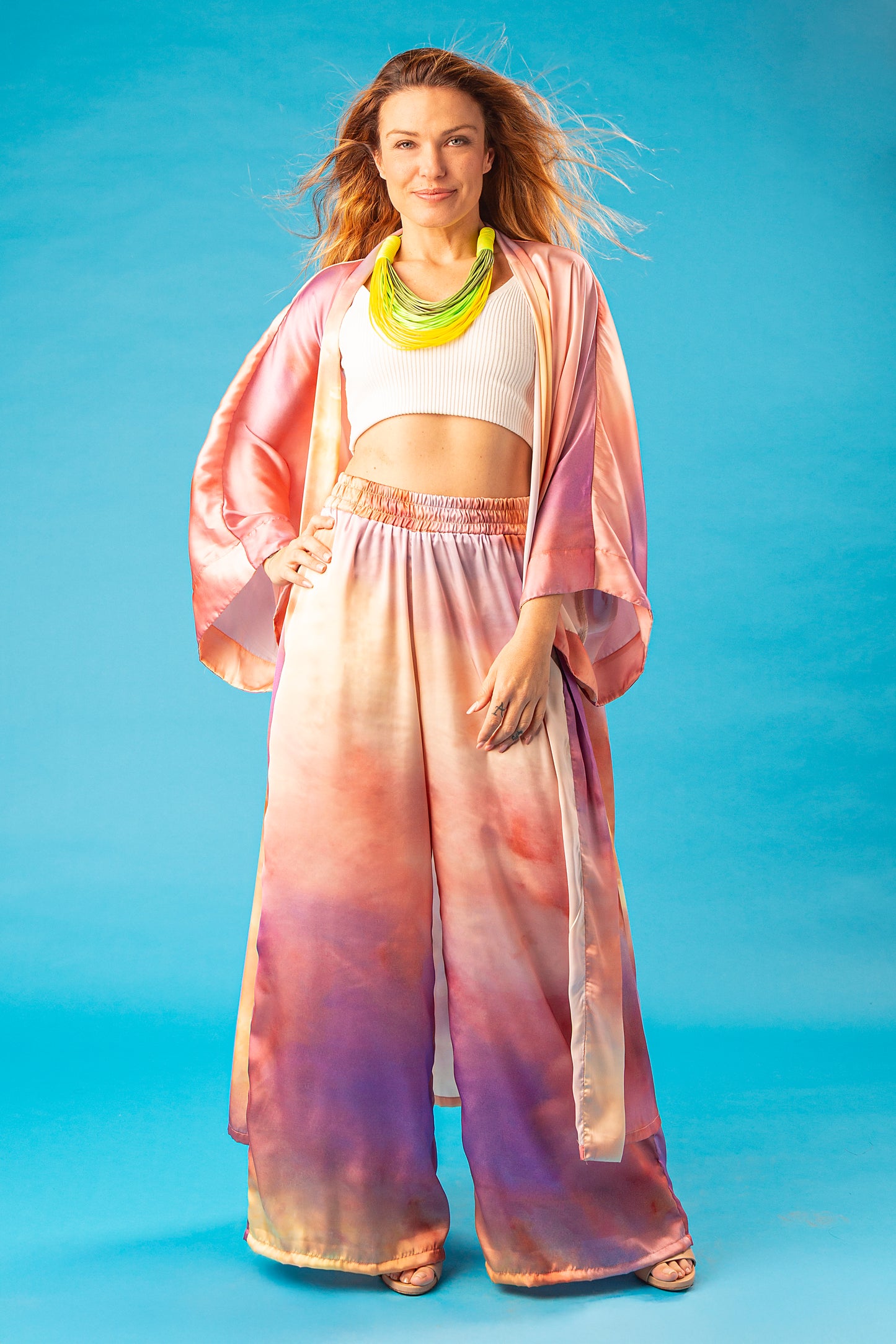 VENUS SET KIMONO E PANTALONE