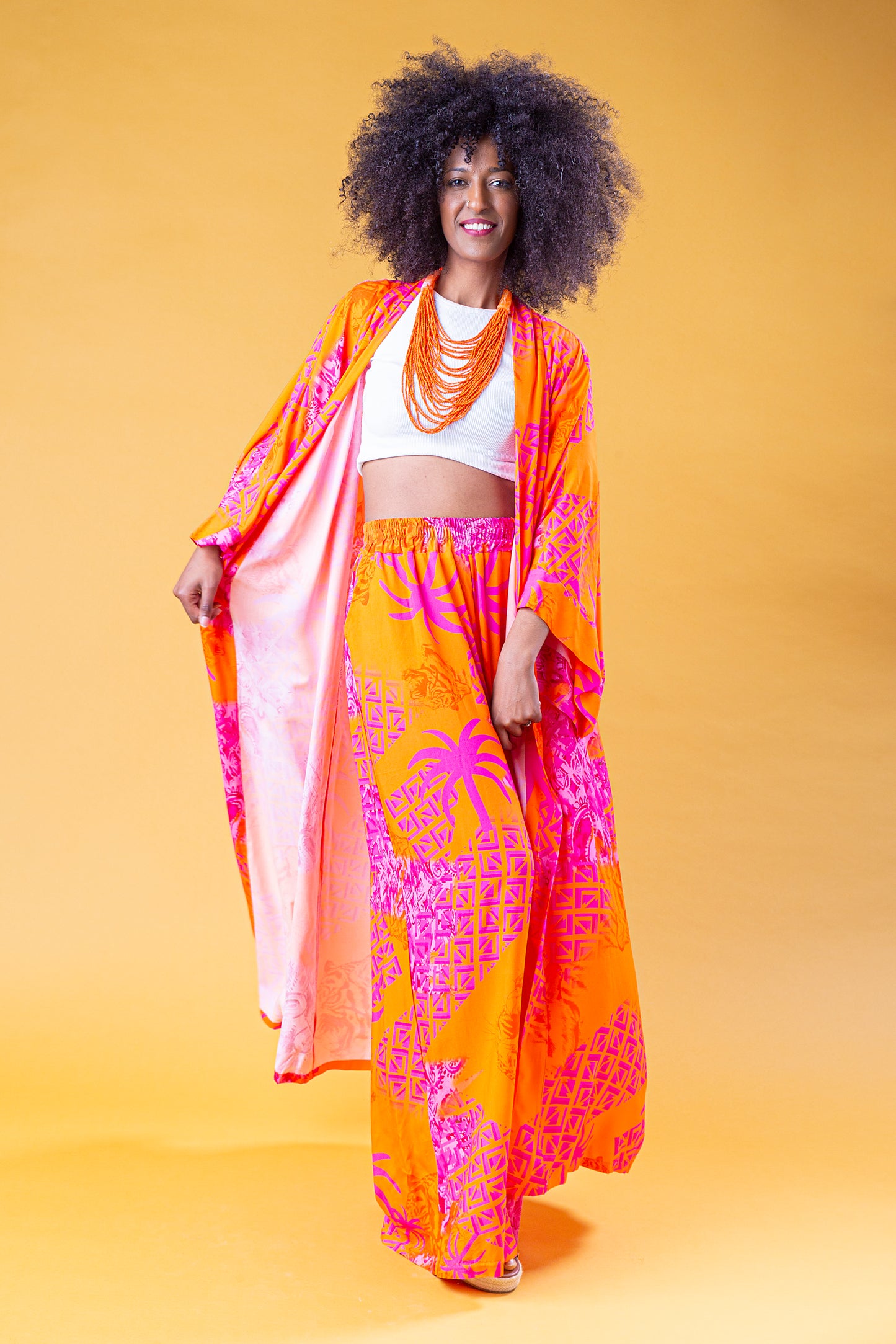 SARI SET KIMONO PANTALONE