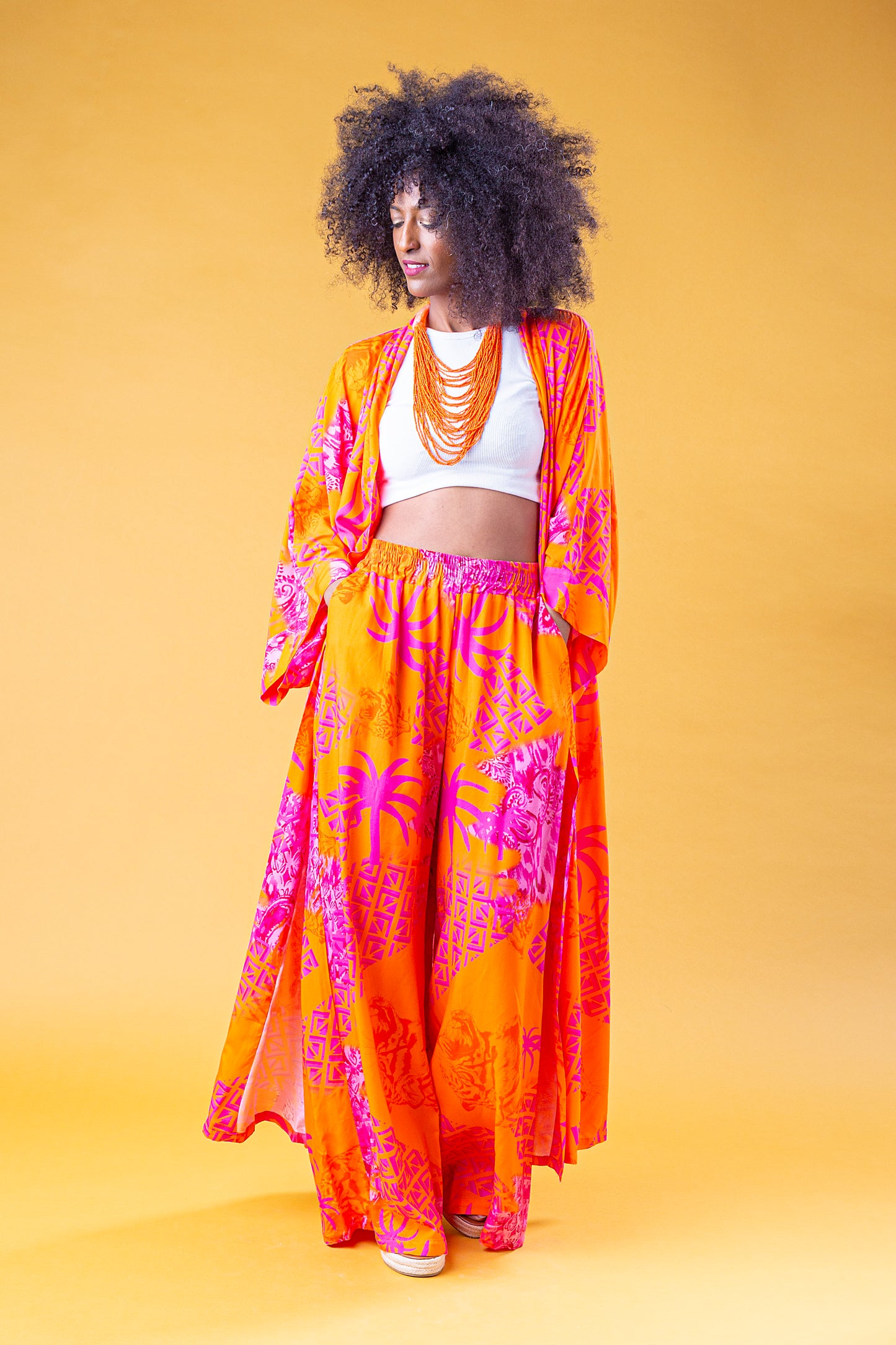 SARI SET KIMONO PANTALONE
