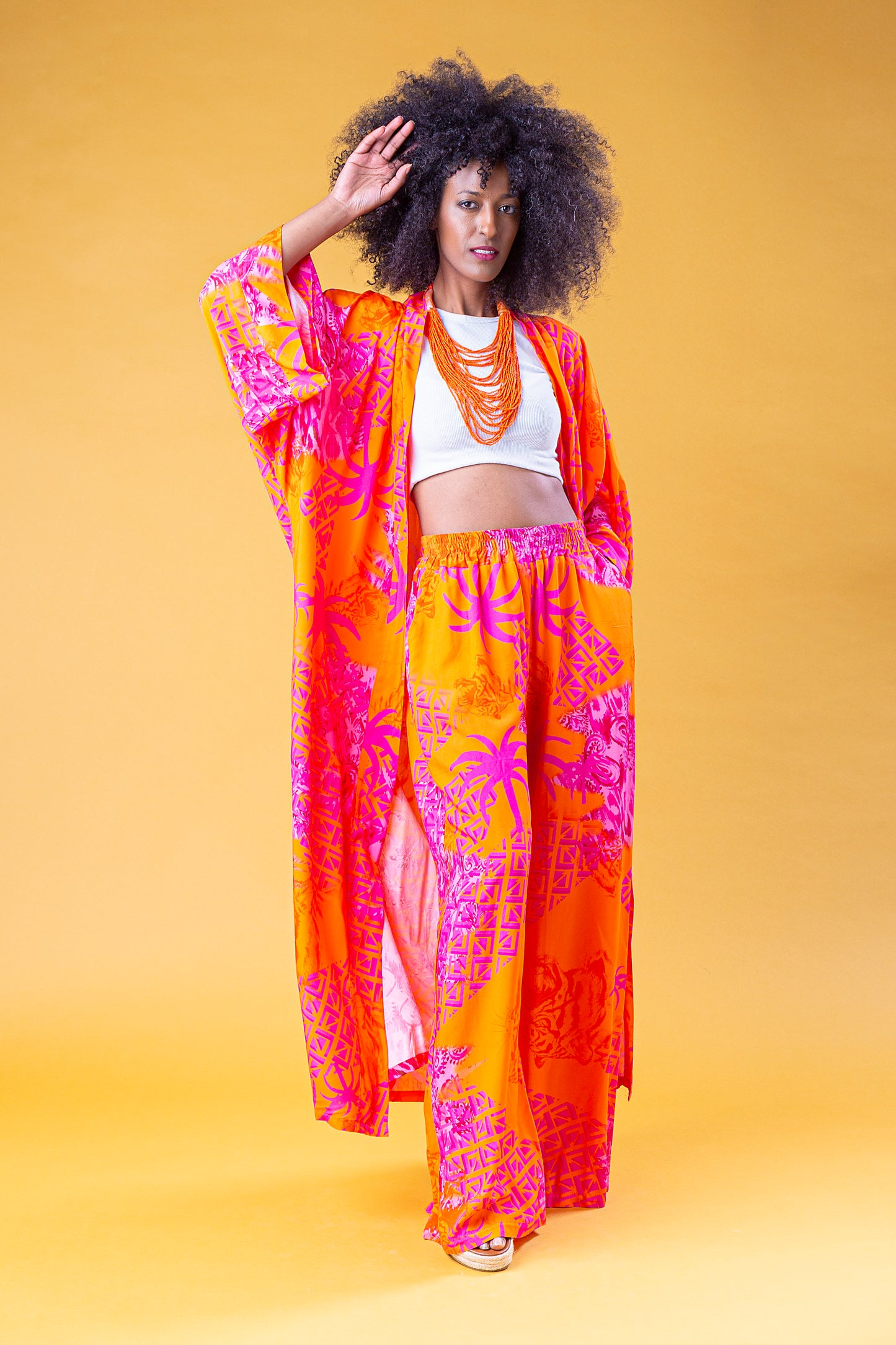 SARI SET KIMONO PANTALONE
