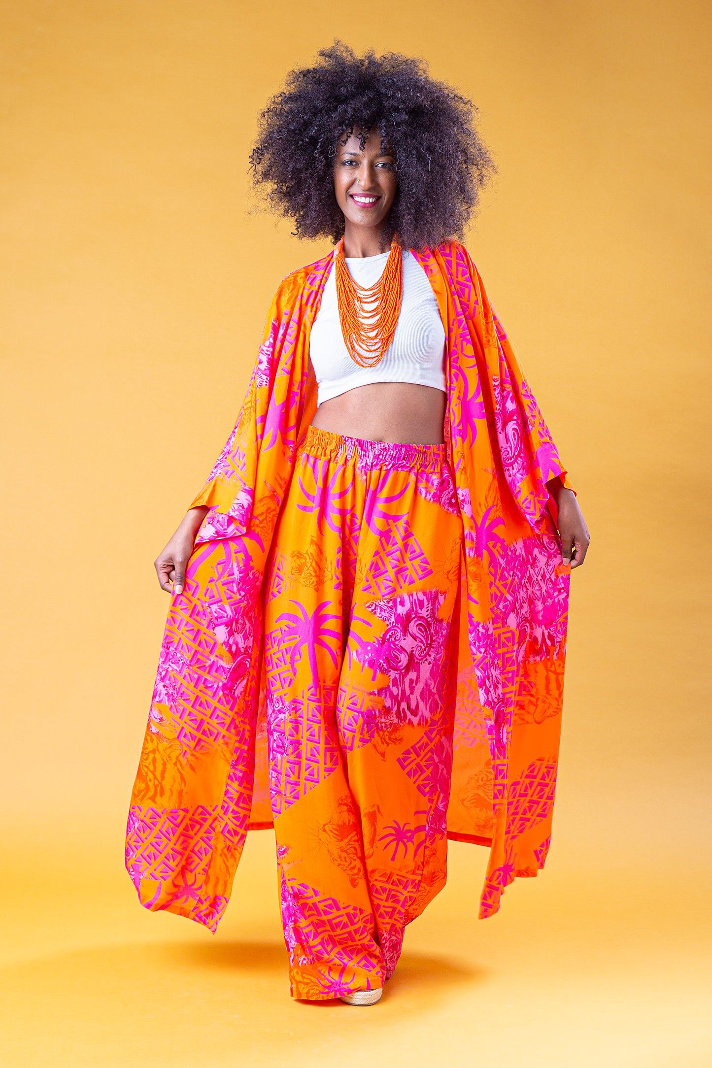 SARI SET KIMONO PANTALONE