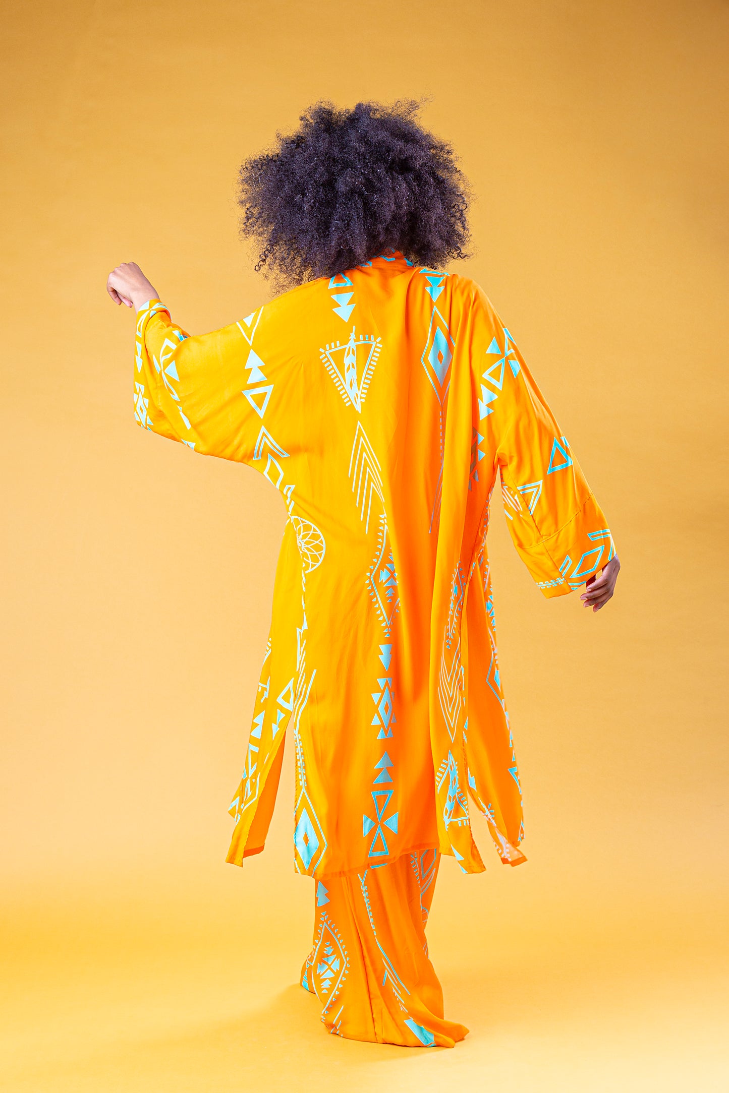 AMBRA SET DI KIMONO E PANTALONE