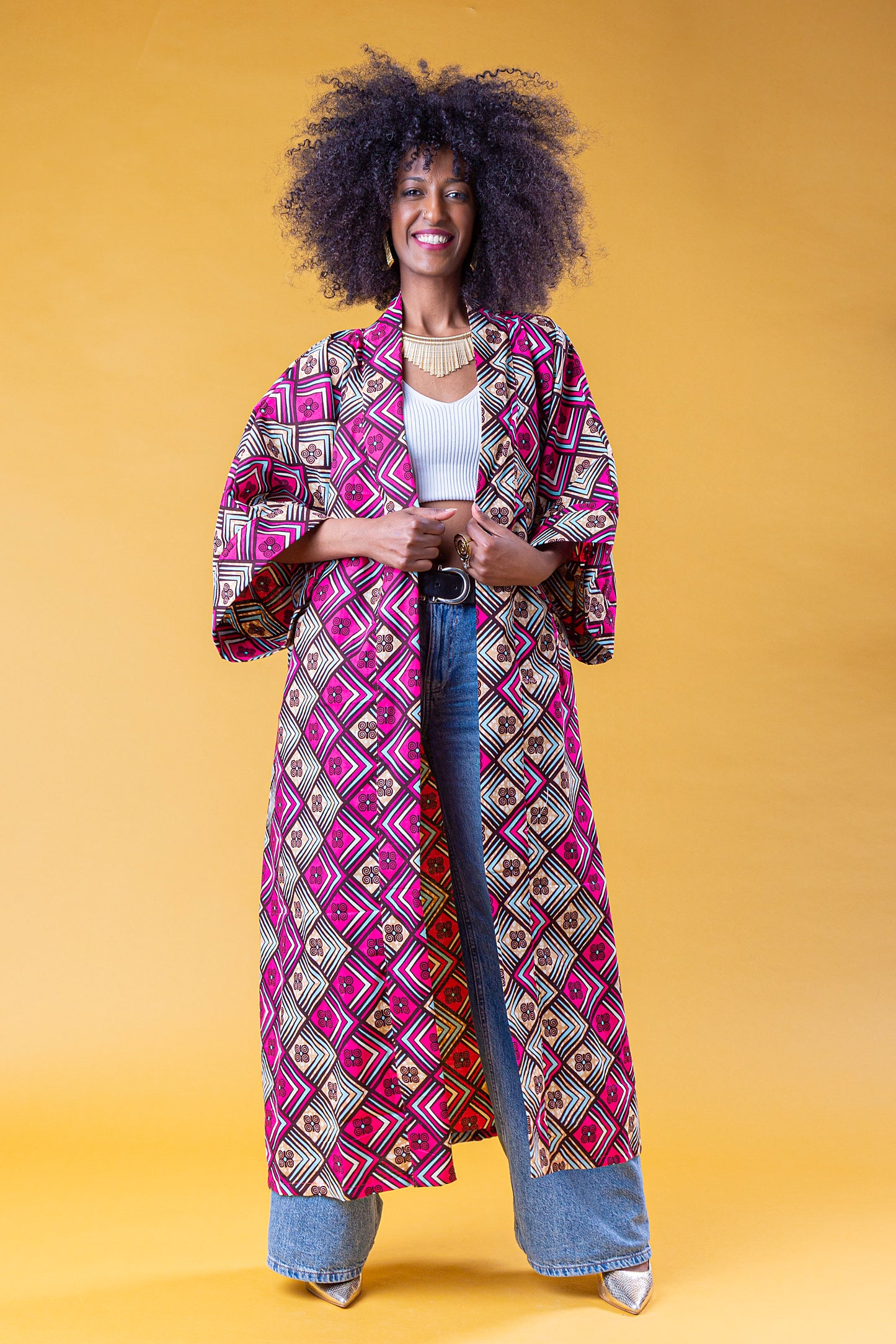 ZURI KIMONO WAX AFRICANO