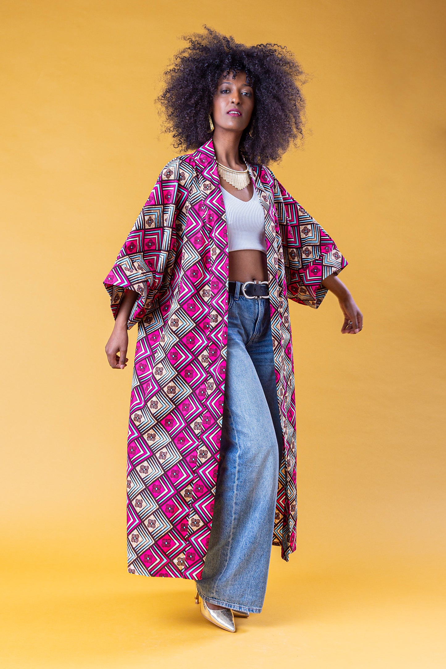 ZURI KIMONO WAX AFRICANO