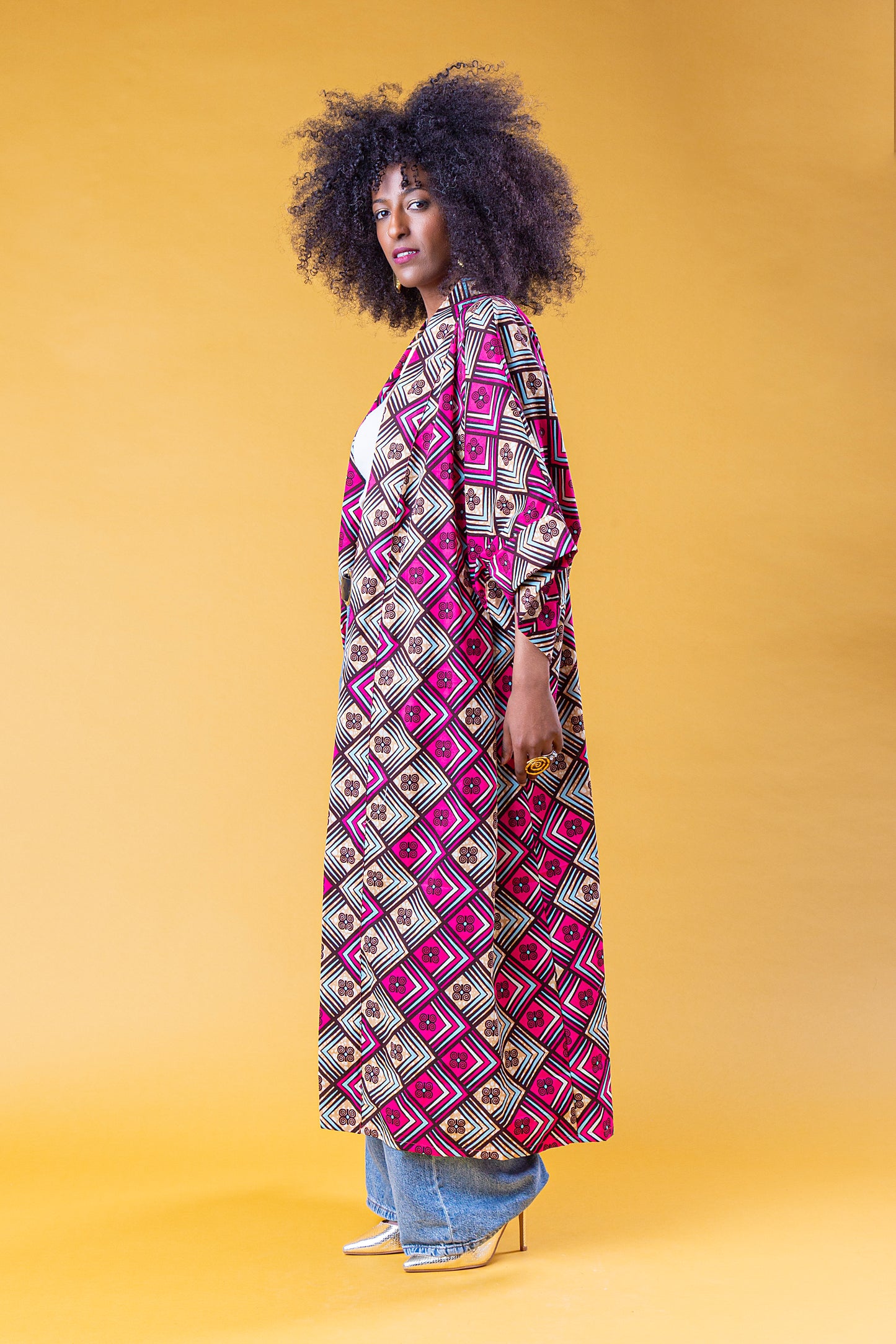 ZURI KIMONO WAX AFRICANO