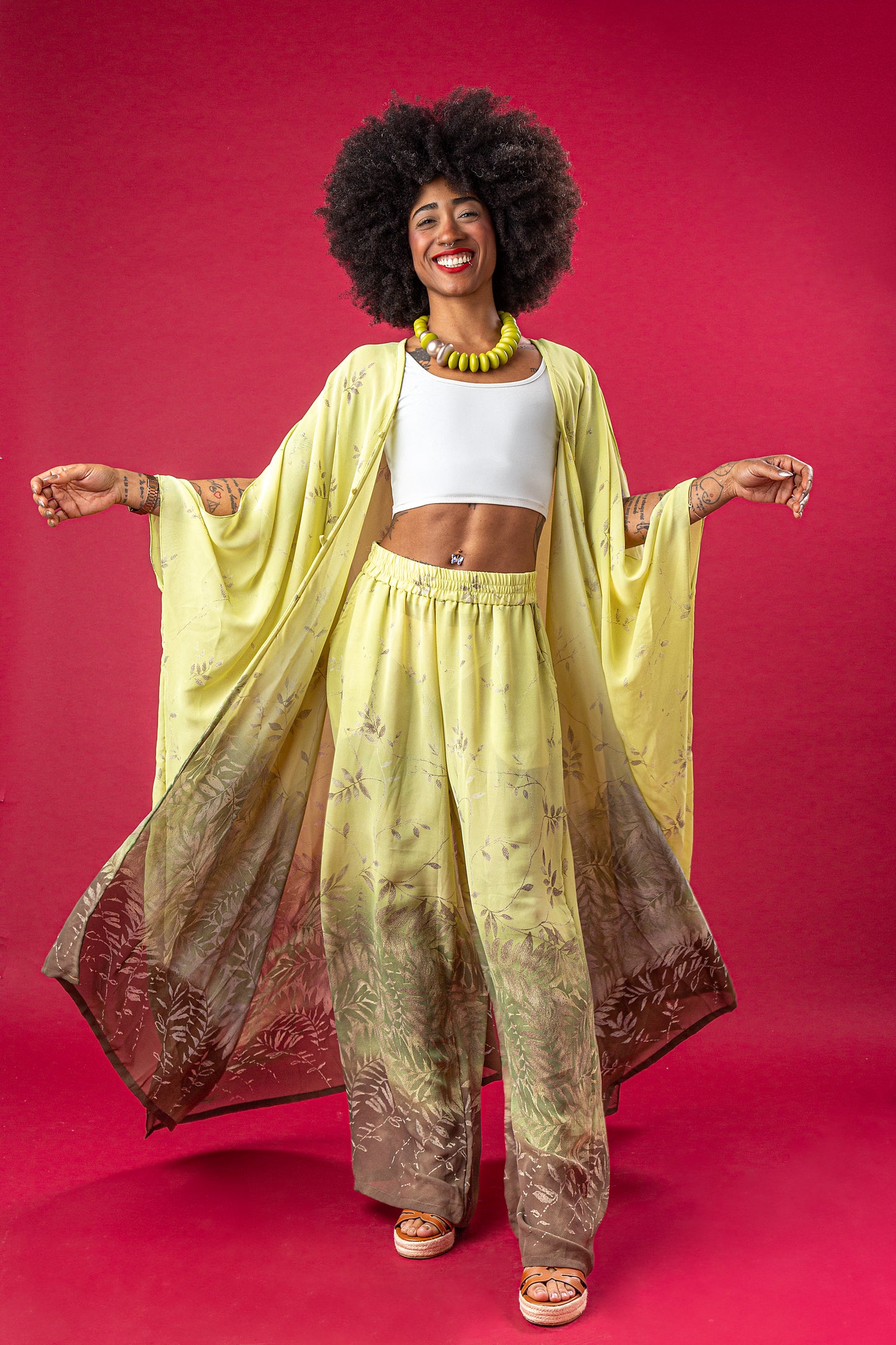 EDEN SET CAFTANO E PANTALONE
